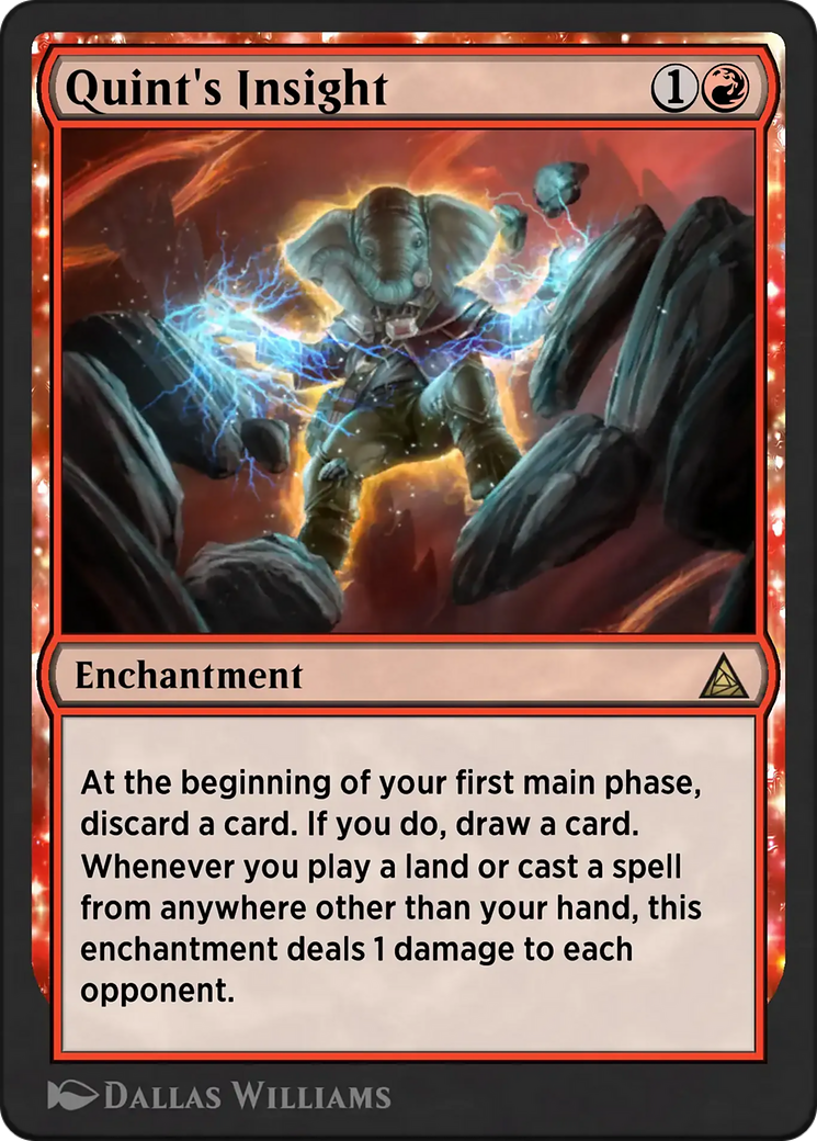 Shadow of the Goblin - Rare Enchantment card from Through the Omenpaths