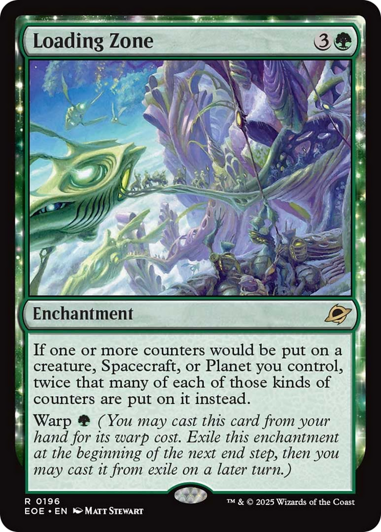 Loading Zone - Rare Enchantment card from Edge of Eternities