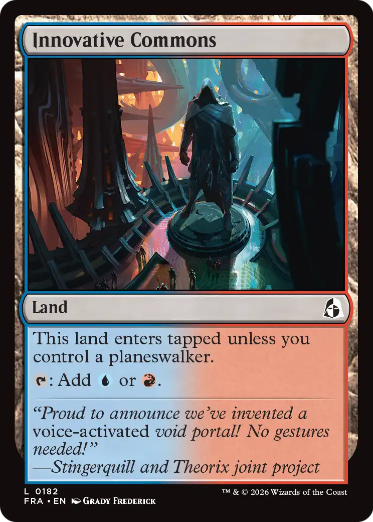 Innovative Commons - Common Land card from Reality Fracture
