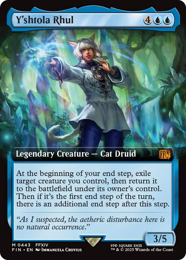 Y'shtola Rhul - Mythic Legendary Creature — Cat Druid card from Final Fantasy