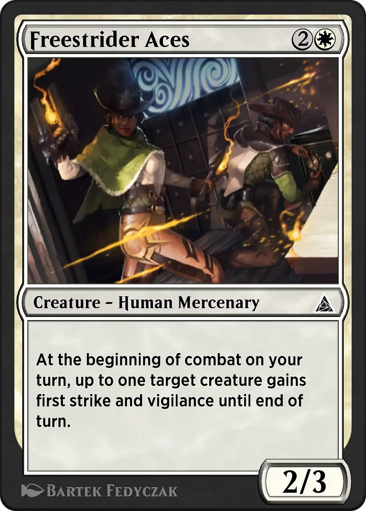 Wild Pack Squad - Common Creature — Human Mercenary card from Through the Omenpaths