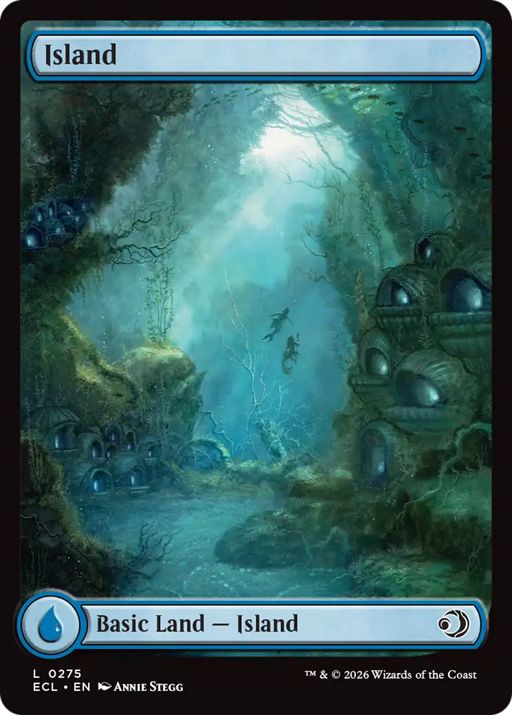 Island - Common Basic Land — Island card from Lorwyn Eclipsed