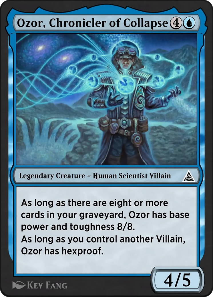 Doc Ock, Sinister Scientist - Common Legendary Creature — Human Scientist Villain card from Through the Omenpaths