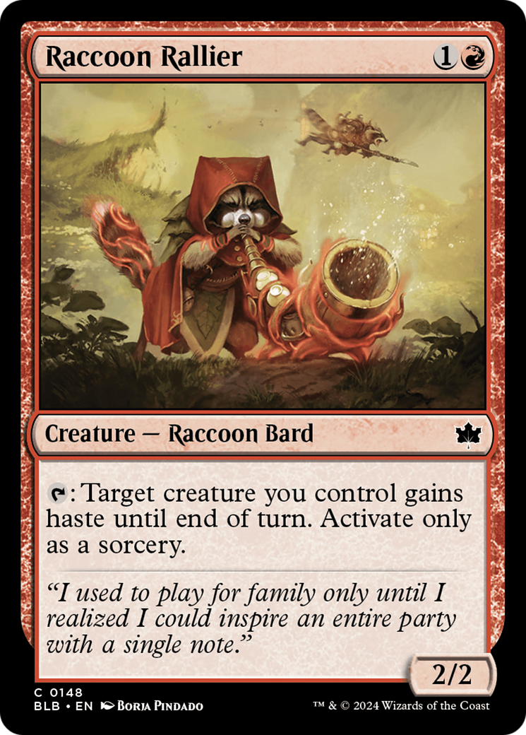 Image of card Raccoon Rallier