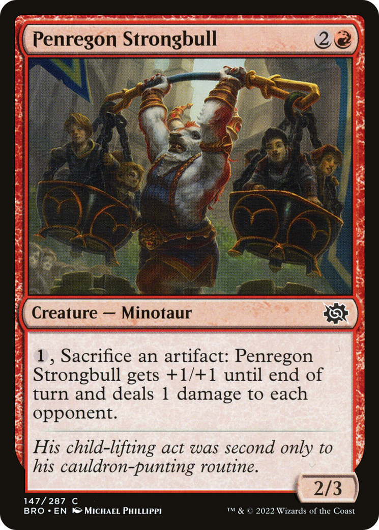 Image of card Penregon Strongbull