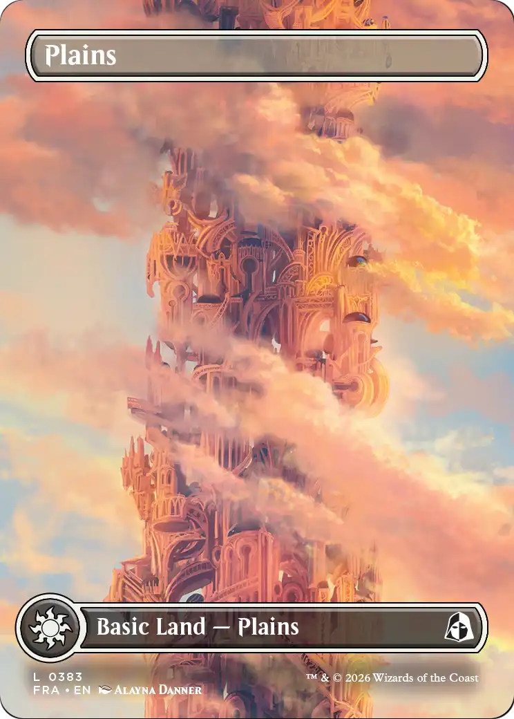 Plains - Common Basic Land — Plains card from Reality Fracture