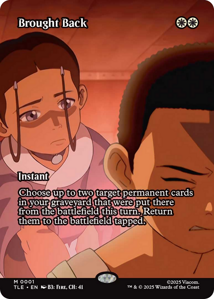 Brought Back - Mythic Instant card from Avatar: The Last Airbender Eternal
