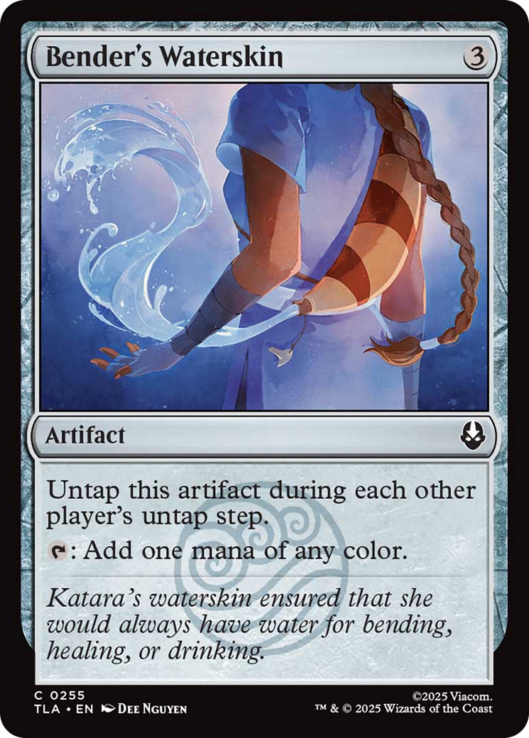 Bender's Waterskin - Common Artifact card from Avatar: The Last Airbender