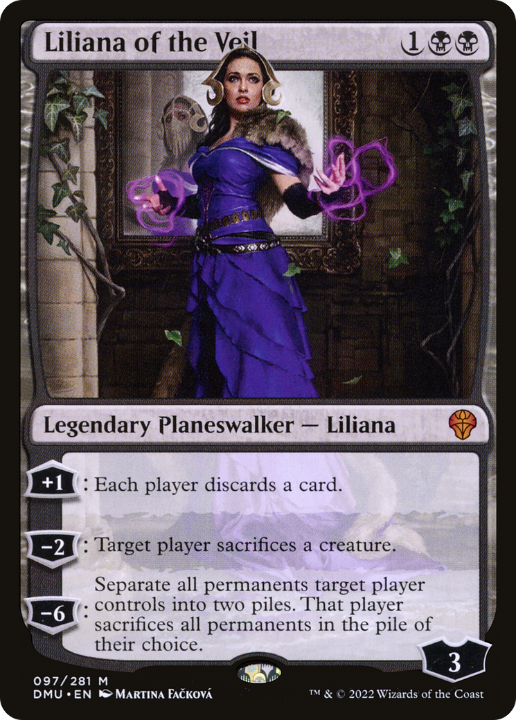 Image of card Liliana of the Veil