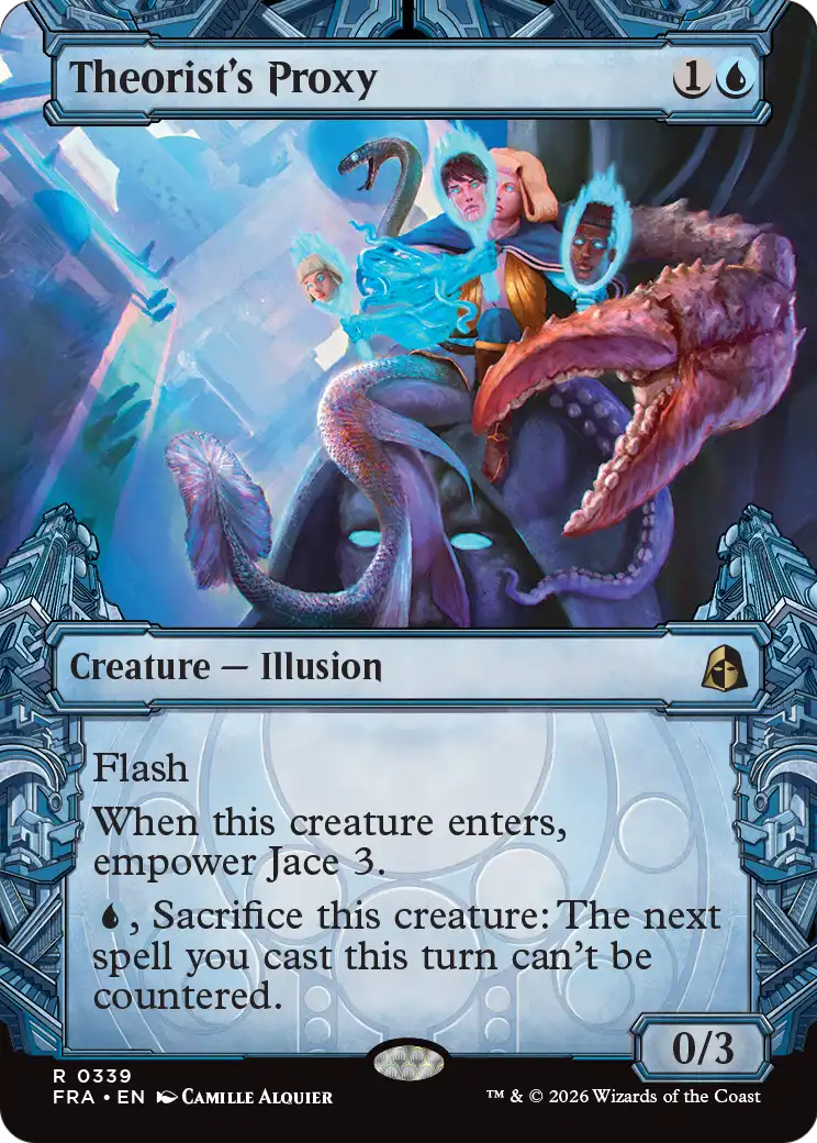 Theorist's Proxy - Rare Creature — Illusion card from Reality Fracture