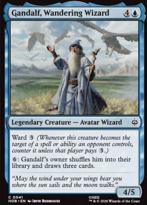 Gandalf, Wandering Wizard