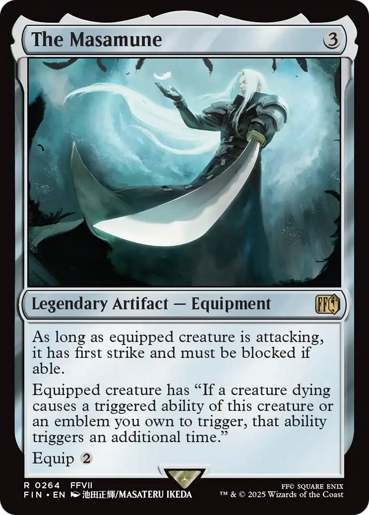 The Masamune - Rare Legendary Artifact — Equipment card from Final Fantasy