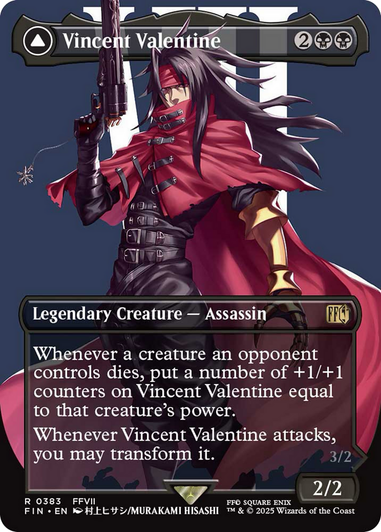 Vincent Valentine // Galian Beast - Rare Legendary Creature — Werewolf Beast card from Final Fantasy