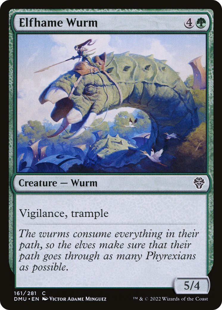 Image of card Elfhame Wurm