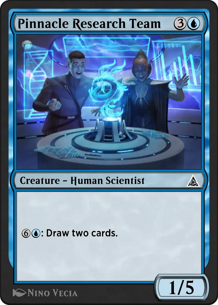Oscorp Research Team - Common Creature — Human Scientist card from Through the Omenpaths