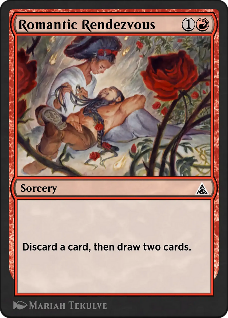 Romantic Rendezvous - Common Sorcery card from Through the Omenpaths