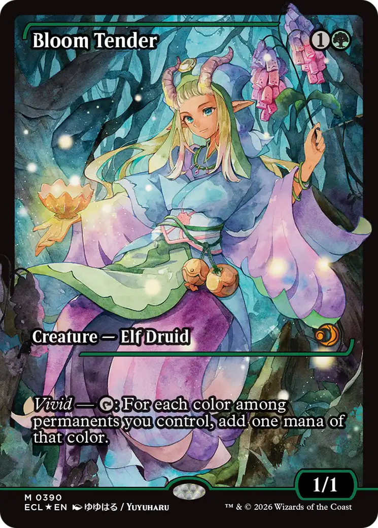 Bloom Tender - Mythic Creature — Elf Druid card from Lorwyn Eclipsed