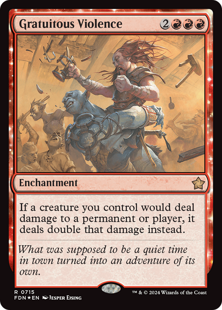Image of card Gratuitous Violence