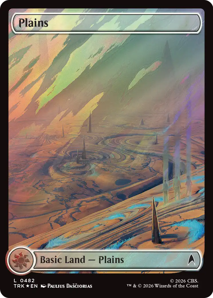 Plains - Common Basic Land — Plains card from Star Trek