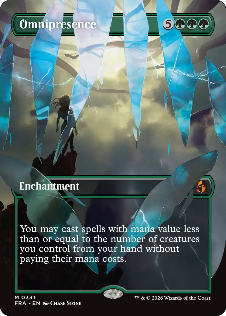 Omnipresence - Mythic Enchantment card from Reality Fracture