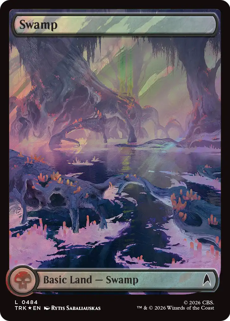 Swamp - Common Basic Land — Swamp card from Star Trek
