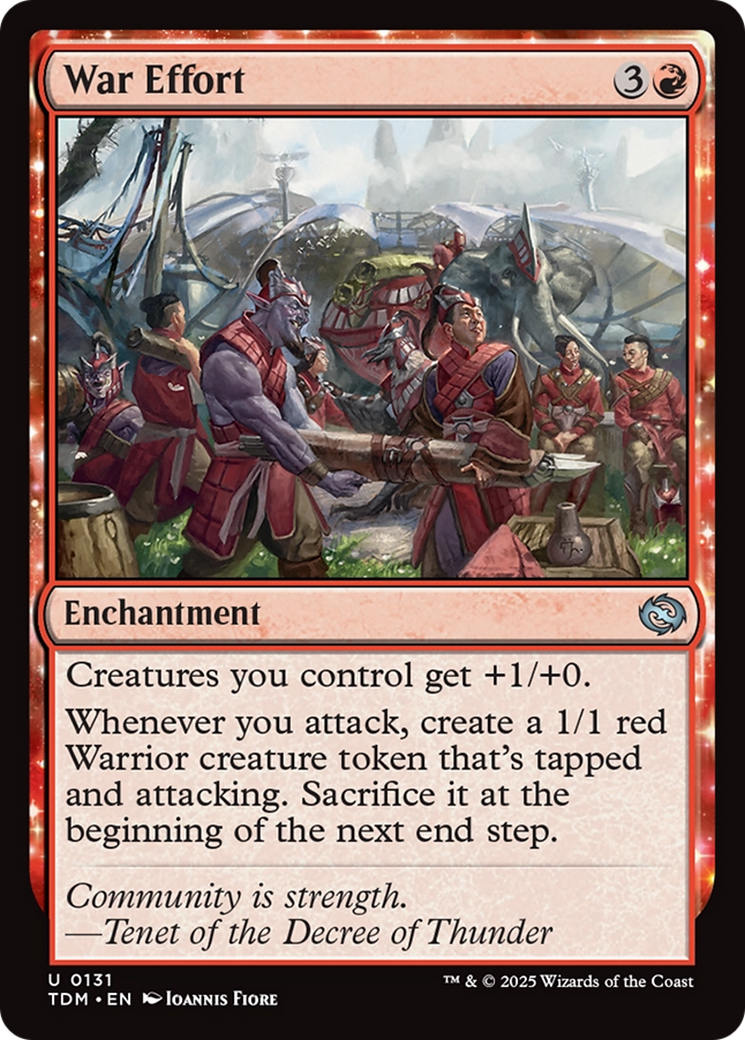 Image of card War Effort