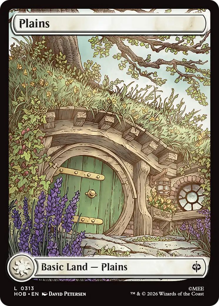 Plains - Common Basic Land — Plains card from The Hobbit