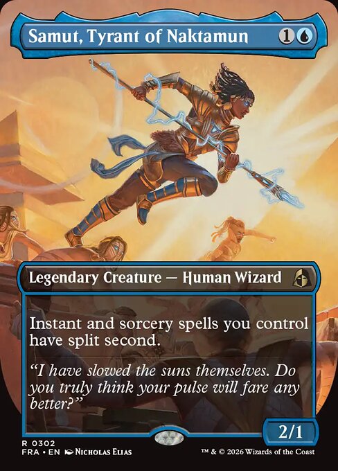 Samut, Tyrant of Naktamun - Rare card from Reality Fracture