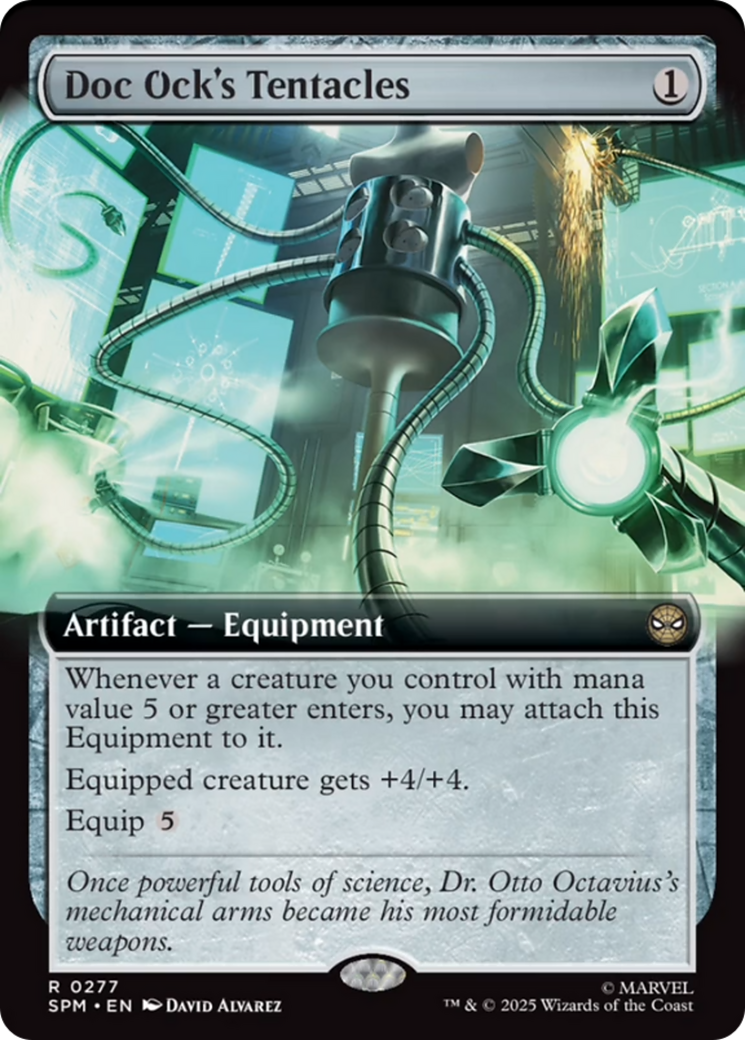 Doc Ock's Tentacles - Rare Artifact — Equipment card from Marvel's Spider-Man
