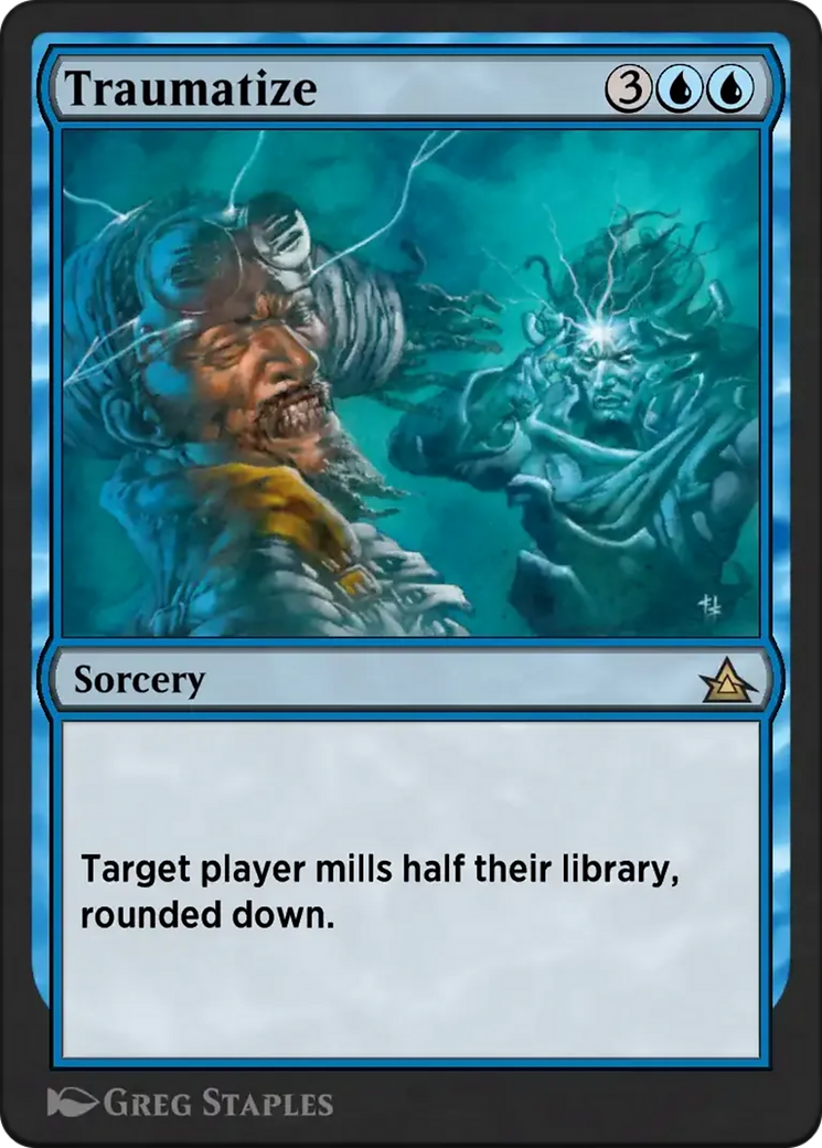 Traumatize - Rare Sorcery card from Through the Omenpaths Bonus Sheet