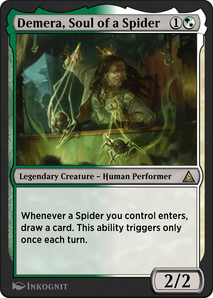 Mary Jane Watson - Rare Legendary Creature — Human Performer card from Through the Omenpaths