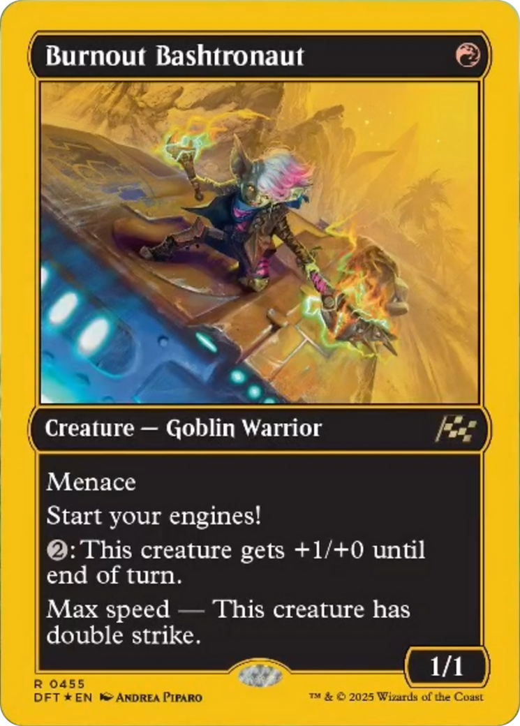 Image of card Burnout Bashtronaut