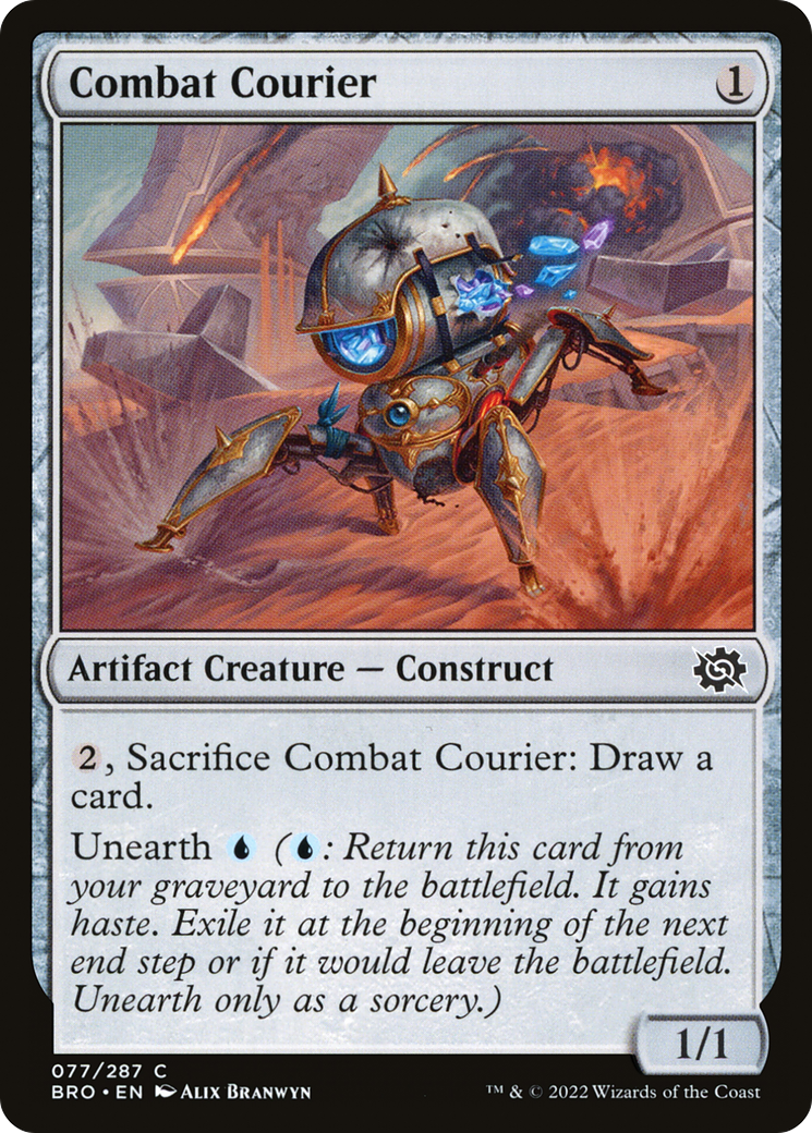 Image of card Combat Courier