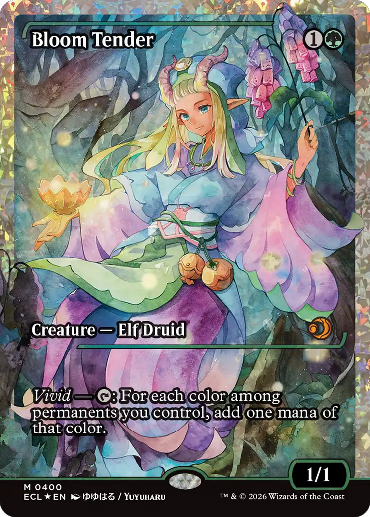 Bloom Tender - Mythic Creature — Elf Druid card from Lorwyn Eclipsed