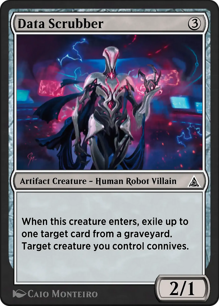 Mechanical Mobster - Common Artifact Creature — Human Robot Villain card from Through the Omenpaths