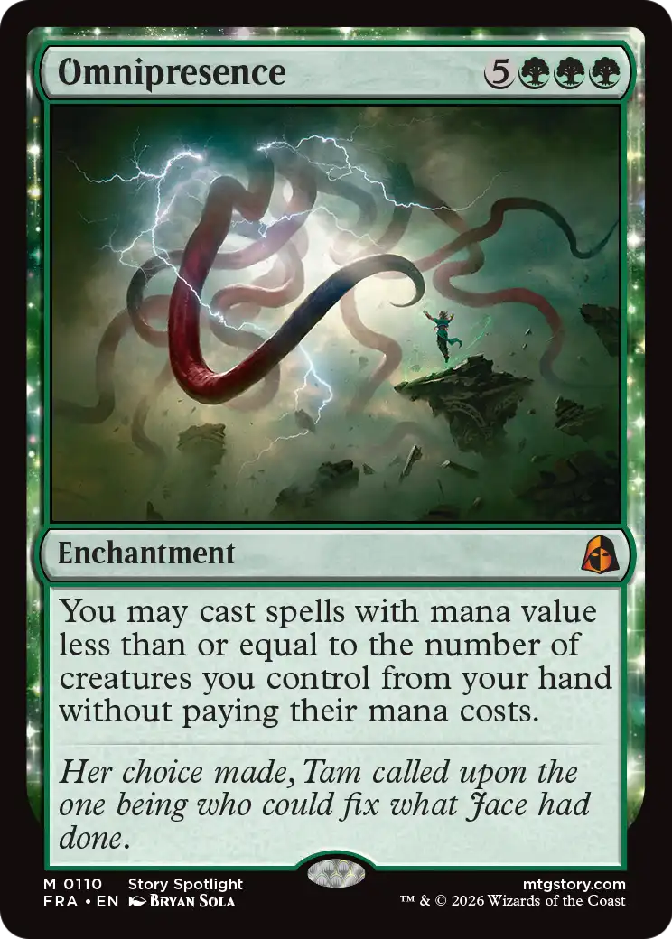 Omnipresence - Mythic Enchantment card from Reality Fracture