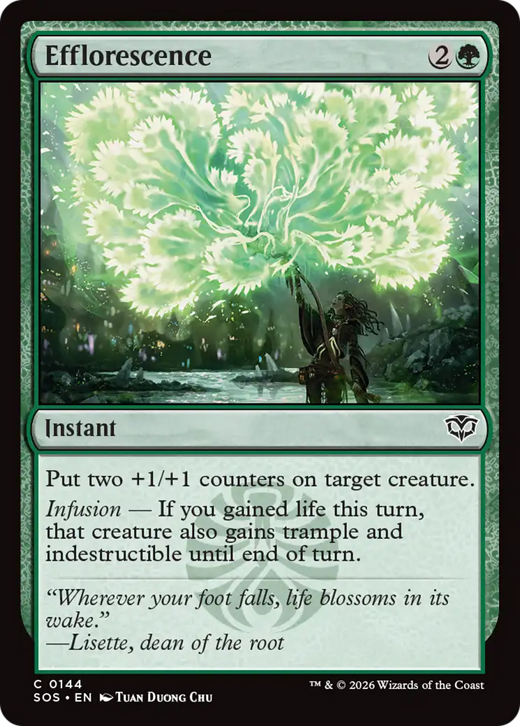 Efflorescence - Common Instant card from Secrets of Strixhaven