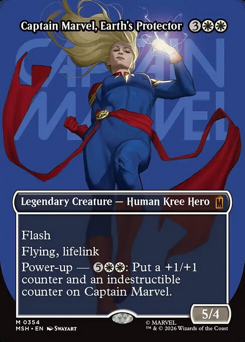 Captain Marvel, Earth's Protector