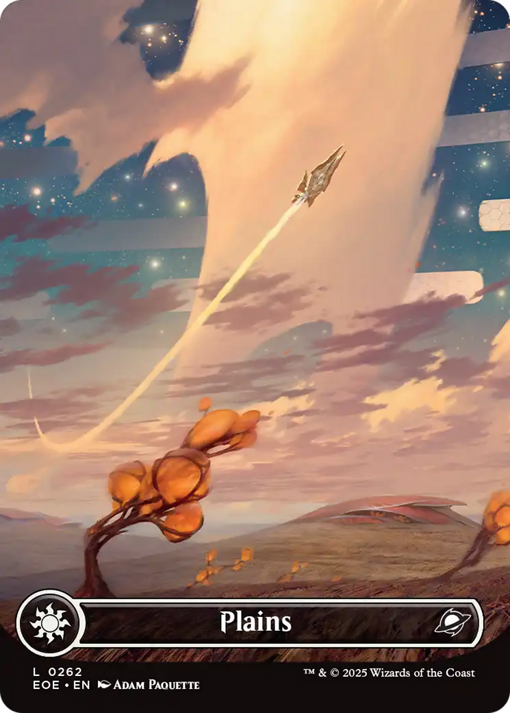 Plains - Common Basic Land — Plains card from Edge of Eternities