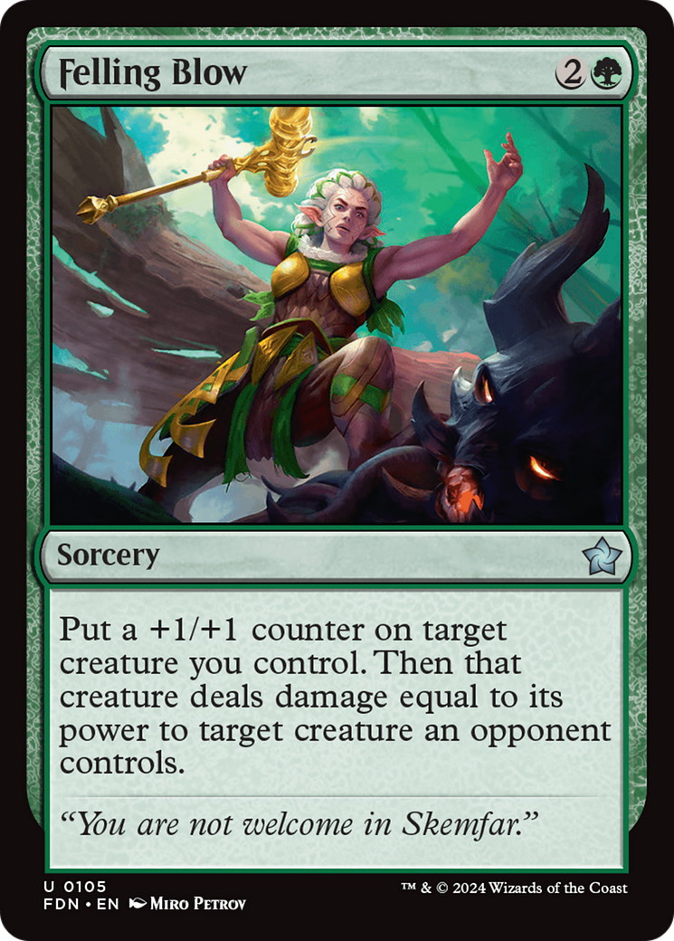Image of card Felling Blow