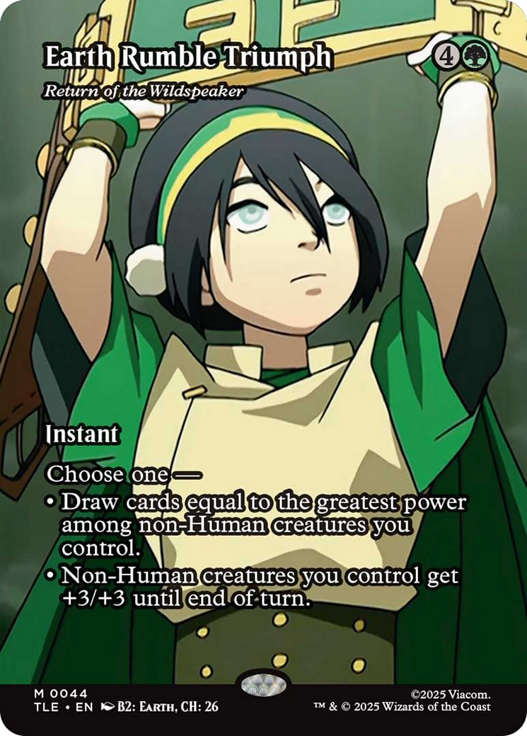 Return of the Wildspeaker - Mythic Instant card from Avatar: The Last Airbender Eternal