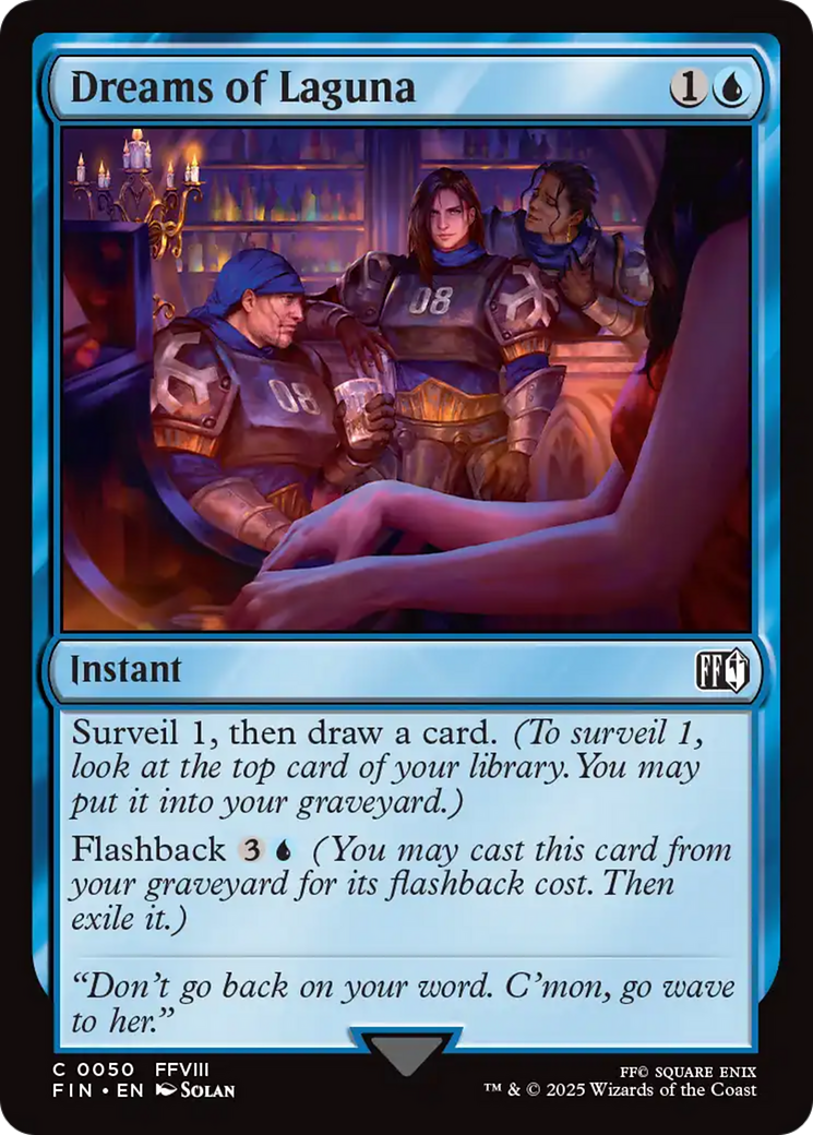 Dreams of Laguna - Common Instant card from Final Fantasy