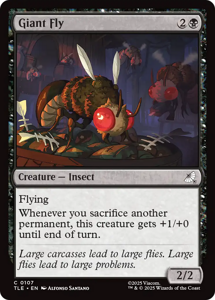 Giant Fly - Common Creature — Insect card from Avatar: The Last Airbender Eternal