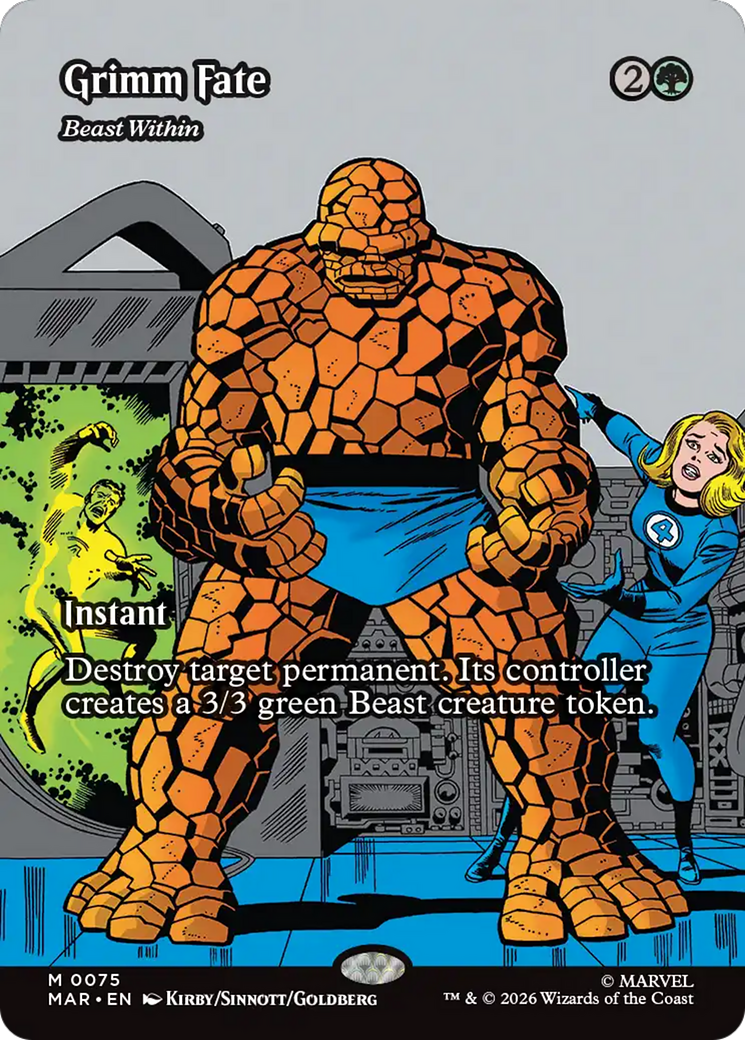 Beast Within - Mythic Instant card from Marvel Universe
