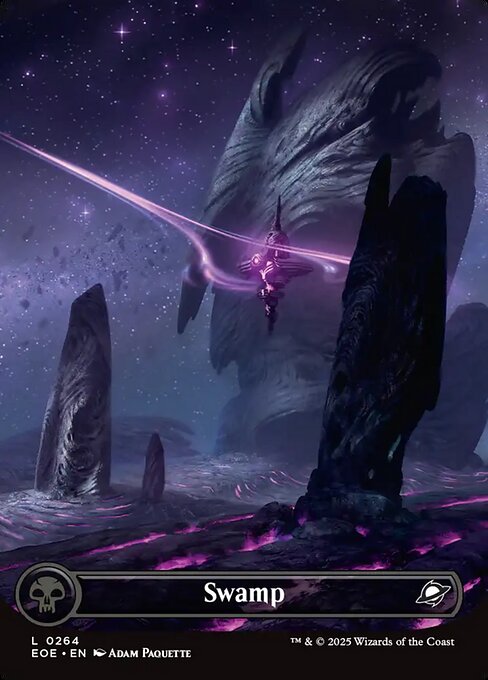 Swamp - Common card from Edge of Eternities