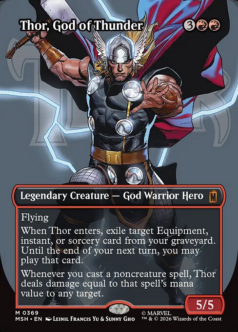 Thor, God of Thunder