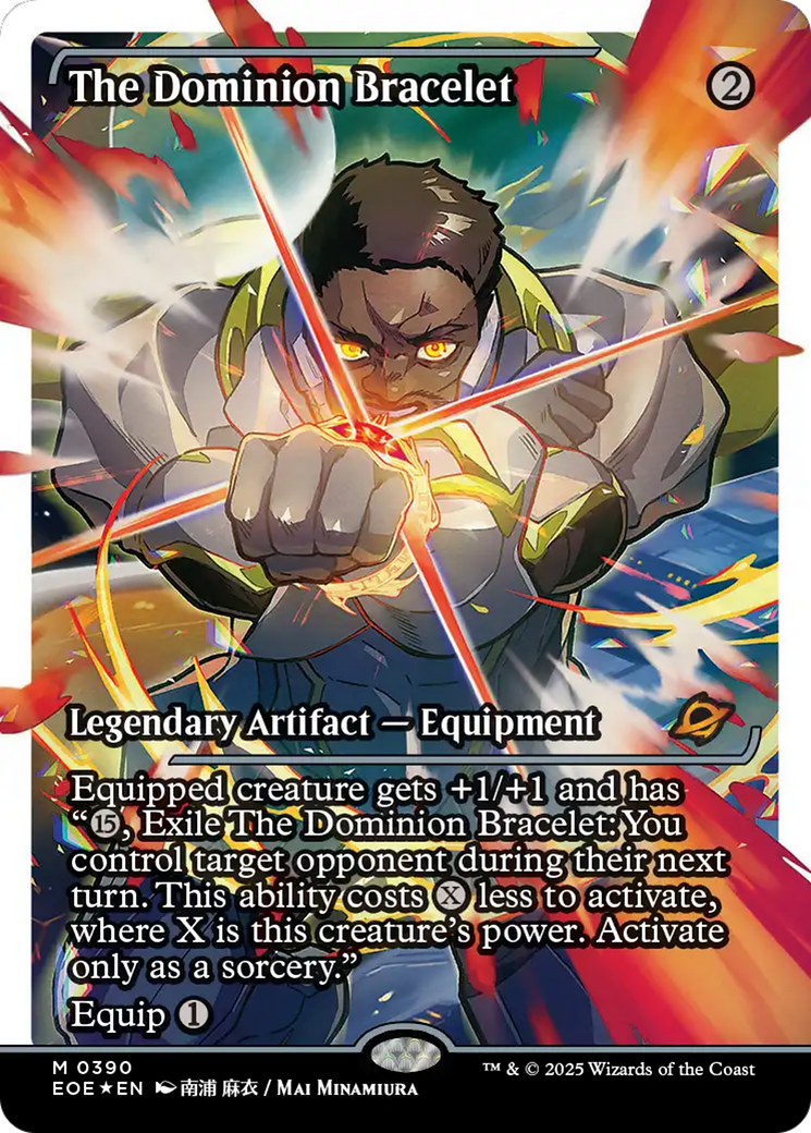 The Dominion Bracelet - Mythic Legendary Artifact — Equipment card from Edge of Eternities