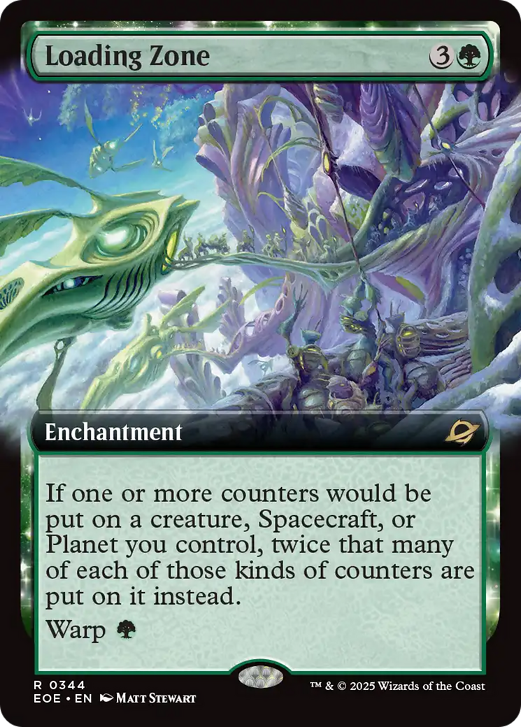 Loading Zone - Rare Enchantment card from Edge of Eternities