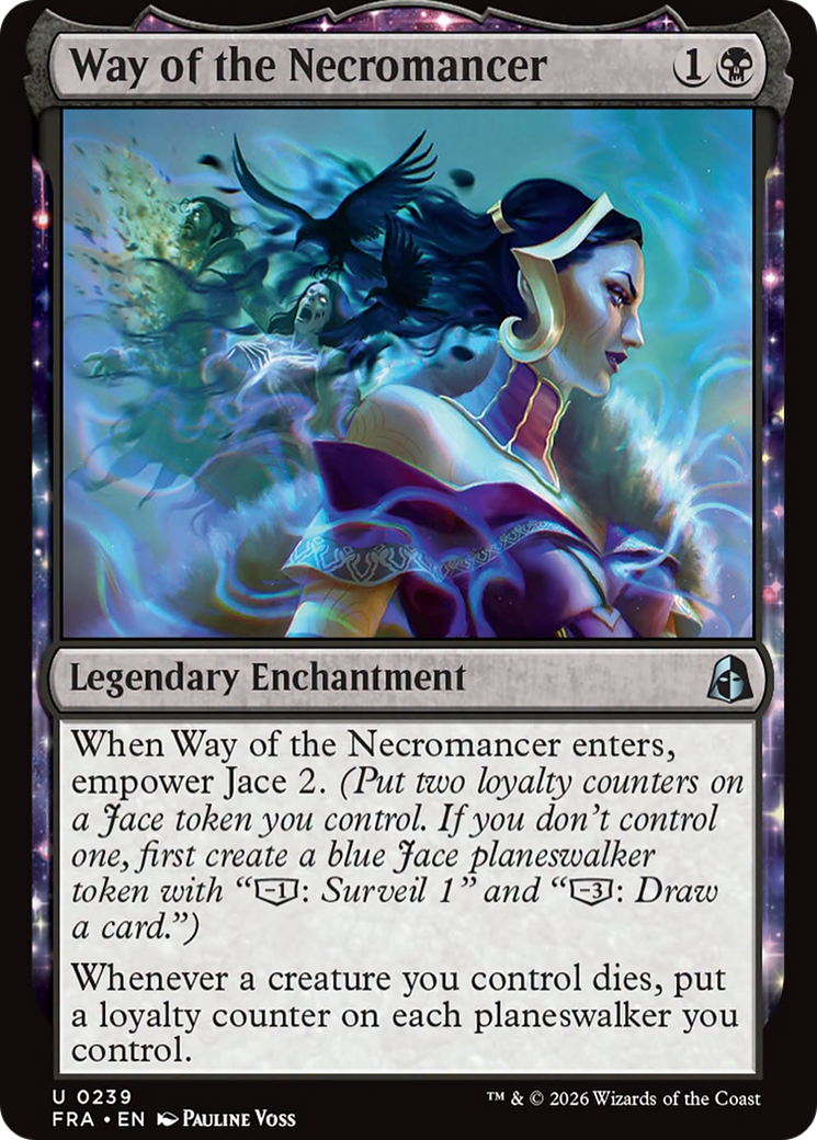 Way of the Necromancer - Uncommon Legendary Enchantment card from Reality Fracture