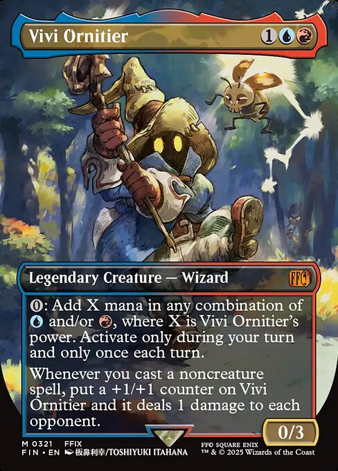 Vivi Ornitier - Mythic rare card from Final Fantasy